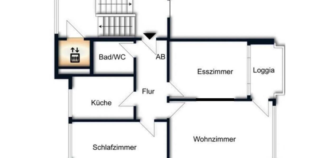 Etagenwohnung Laatzen - 3 Zimmer, 72 m&sup2;, 900&euro; | Angebot:26007336