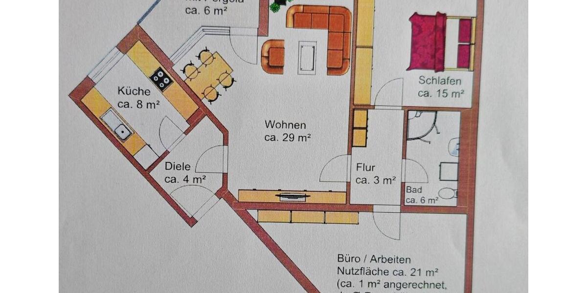 Dachgeschoßwohnung Laatzen - 2.5 Zimmer, 91 m&sup2;, 187.000&euro; | Angebot:25628103