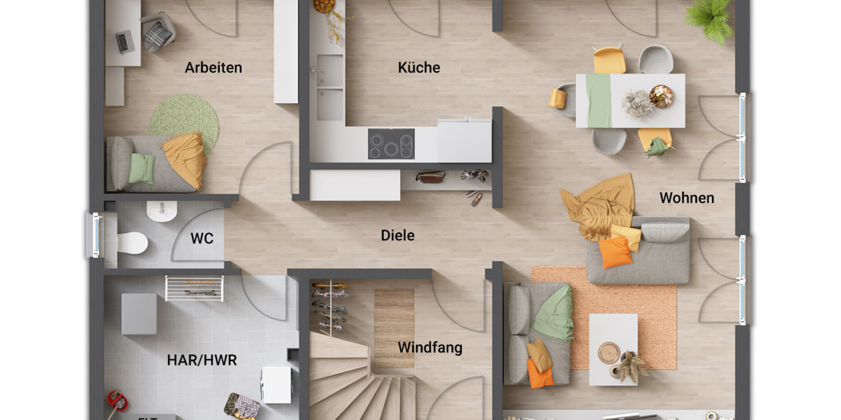 Einfamilienhaus Ilsede Oberg - 5 Zimmer, 142 m&sup2;, 343.250&euro; | Angebot:26075668