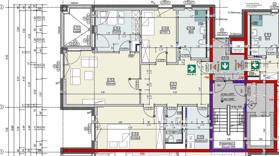 Etagenwohnung Laatzen - 3 Zimmer, 105 m&sup2;, 1.241&euro; | Angebot:25340514
