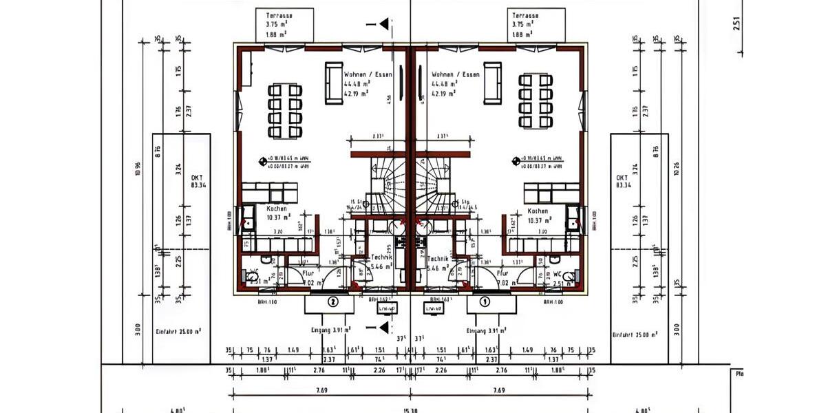 Doppelhaushälfte Pattensen - 4 Zimmer, 140 m&sup2;, 1.980&euro; | Angebot:26421367