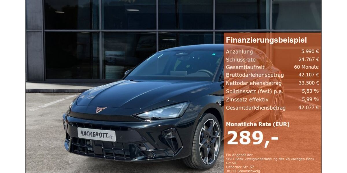 Cupra Leon 2.490 km 39.490 &euro; Hannover 30165