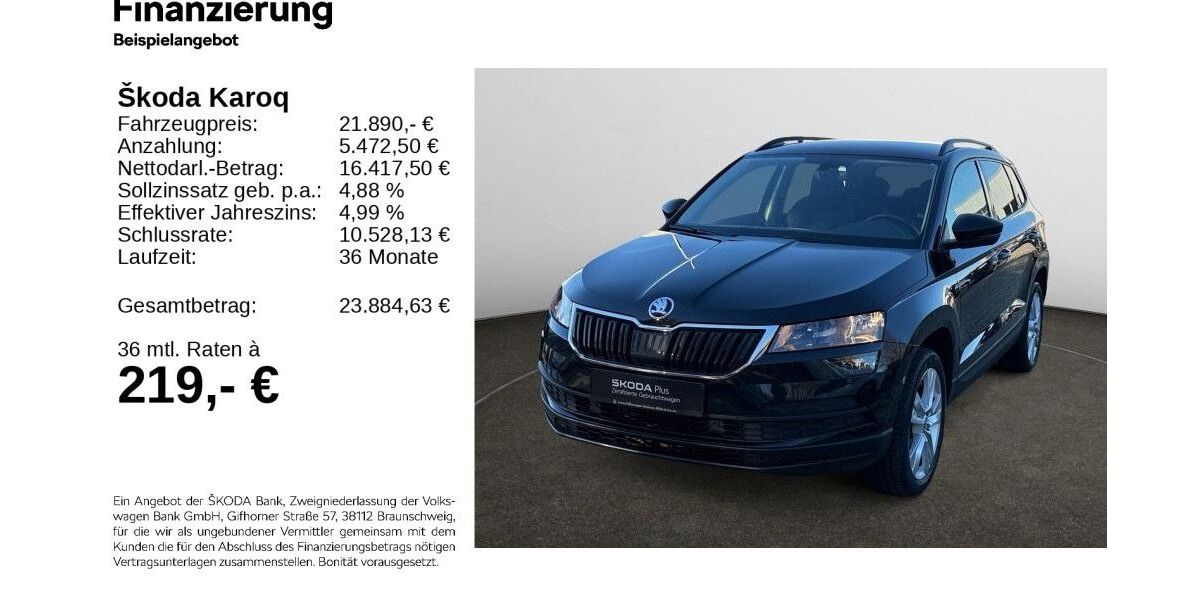 Skoda Karoq 97.869 km 21.590 &euro; Hildesheim 31137