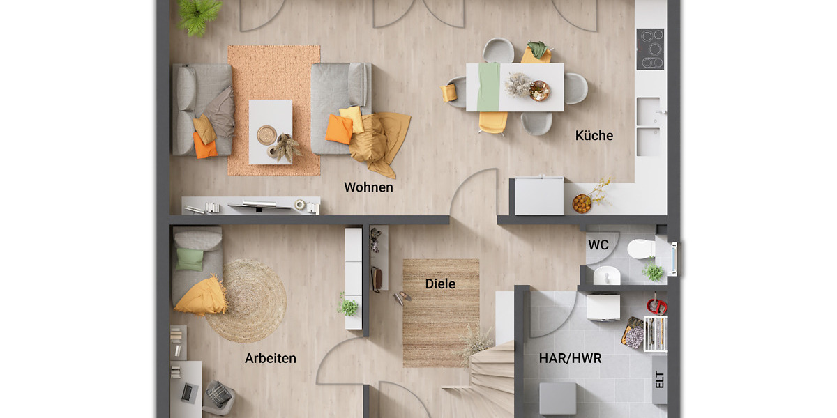 Einfamilienhaus Söhlde - 5 Zimmer, 136 m&sup2;, 386.280&euro; | Angebot:25771184