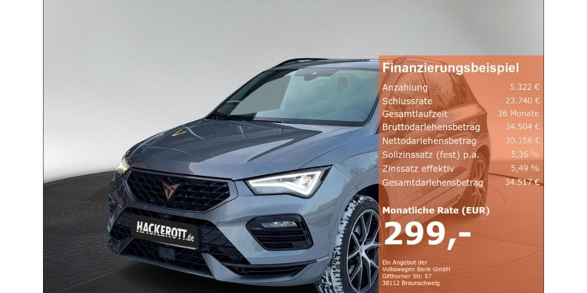 Cupra Ateca 26.911 km 34.980 &euro; Hannover 30165
