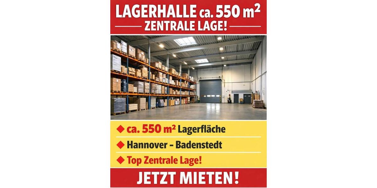 Gewerbeobjekt Hannover Linden-Limmer - 2.765&euro; | Angebot:24628588