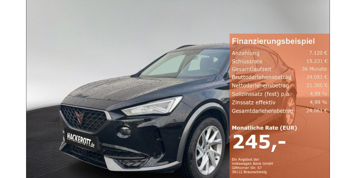 Cupra Formentor 35.809 km 28.480 &euro; Laatzen 30880