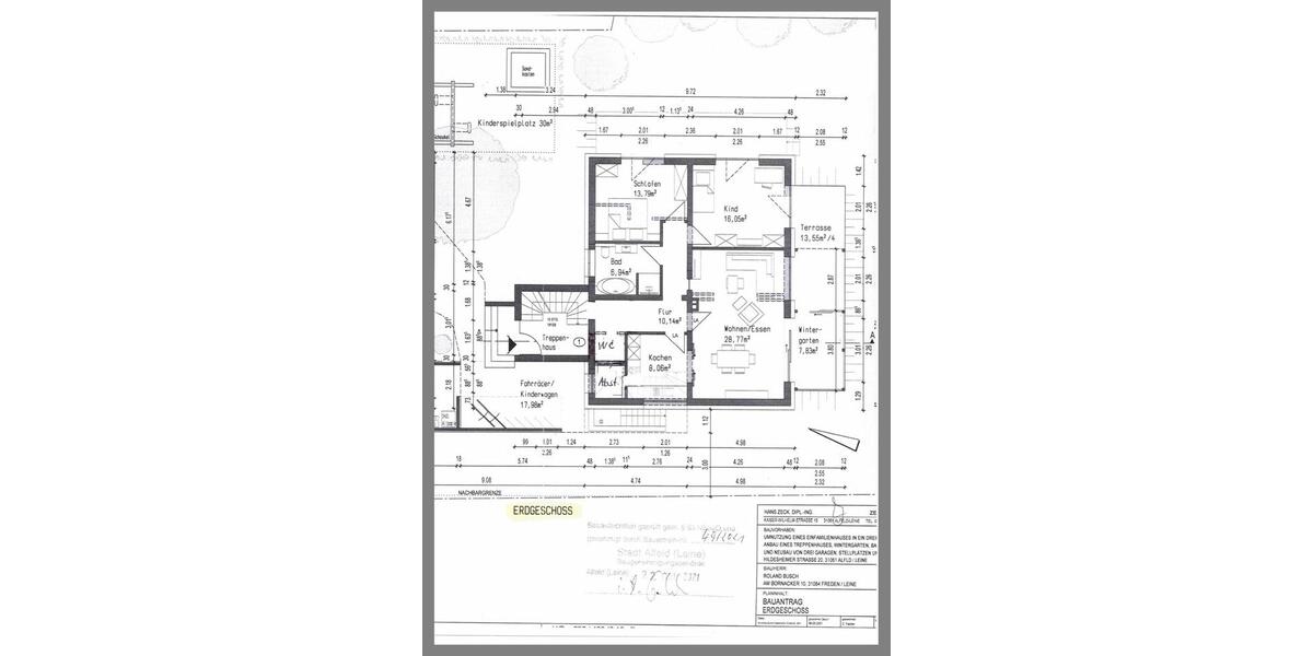 Erdgeschoßwohnung Alfeld (Leine) - 3.5 Zimmer, 109 m&sup2;, 279.000&euro; | Angebot:25944253