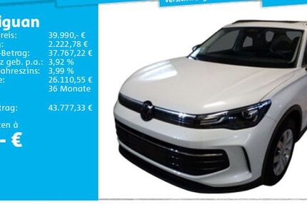 VW Tiguan 17.681 km 39.380 &euro; Hannover 30655