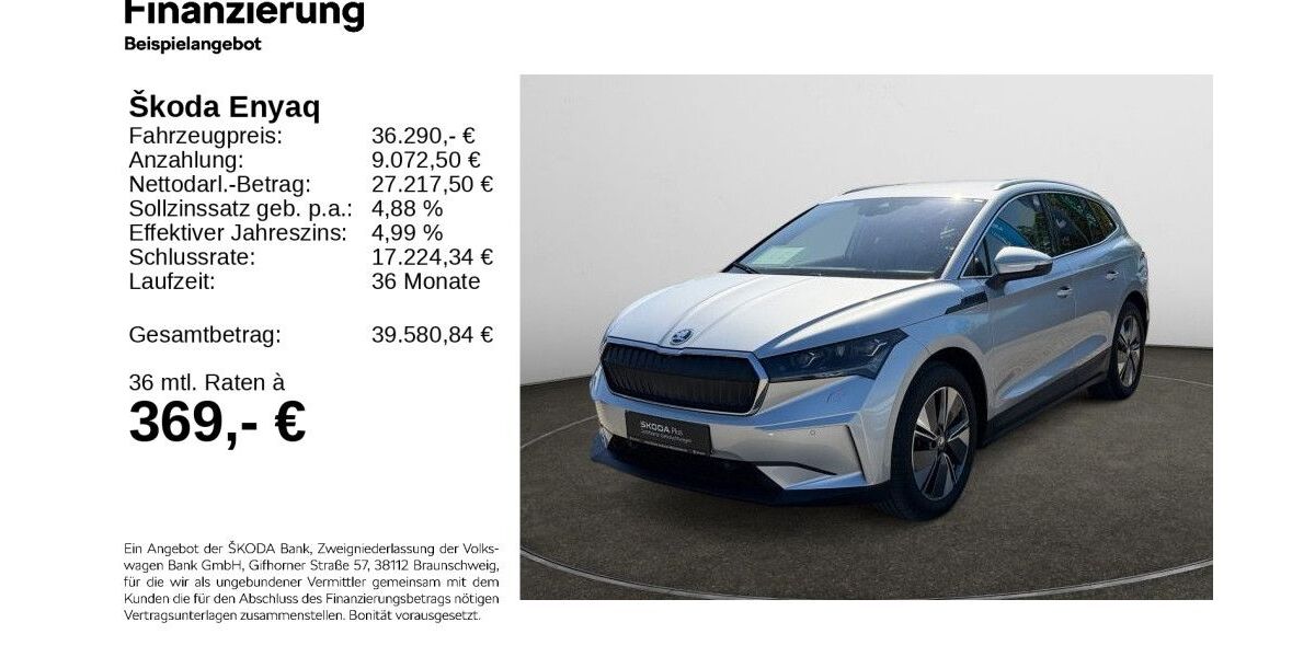 Skoda Enyaq 40.607 km 35.990 &euro; Hildesheim 31137