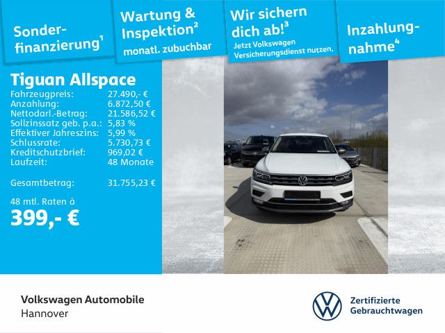 VW Tiguan Allspace 96.848 km 27.490 &euro; Hannover 30519