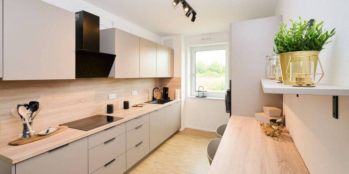 Etagenwohnung Hannover Bemerode - 2 Zimmer, 61 m&sup2;, 286.000&euro; | Angebot:25733366