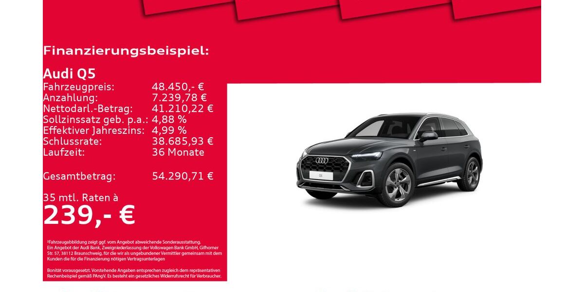 Audi Q5 13.826 km 46.750 &euro; Hannover 30179