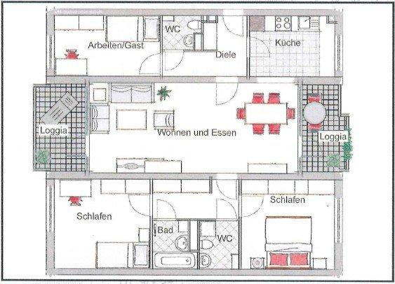 Etagenwohnung Laatzen - 4 Zimmer, 98 m&sup2;, 194.900&euro; | Angebot:26029530