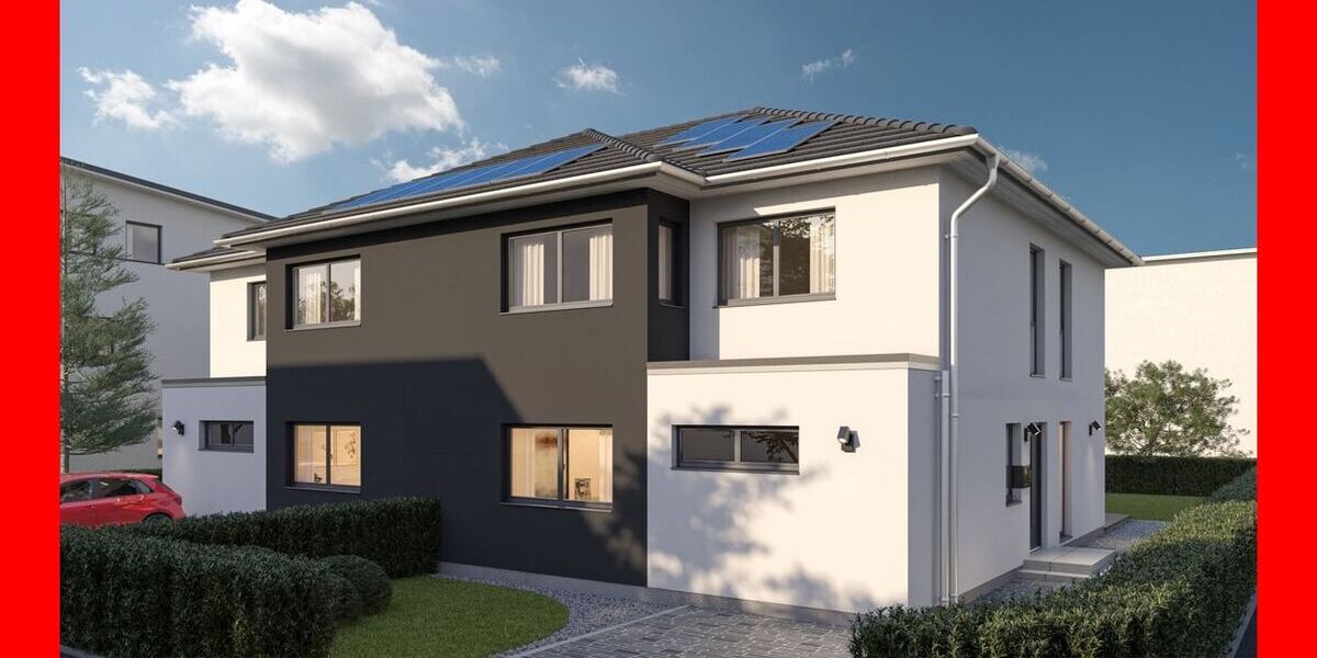 Exklusives Wohnen: Neubau-DHH in Gronau - Doppelhaushälfte Gronau | Angebot:25719921