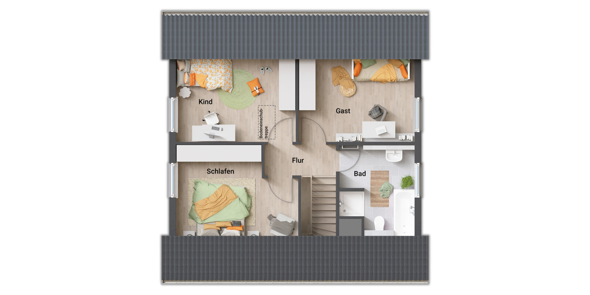 Einfamilienhaus Salzgitter Lebenstedt - 5 Zimmer, 119 m&sup2;, 370.450&euro; | Angebot:26683822