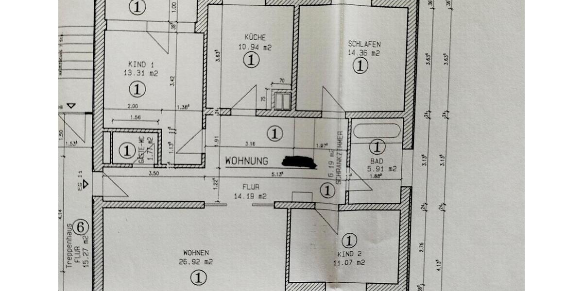 Erdgeschoßwohnung Holle - 4 Zimmer, 117 m&sup2;, 179.000&euro; | Angebot:25592257