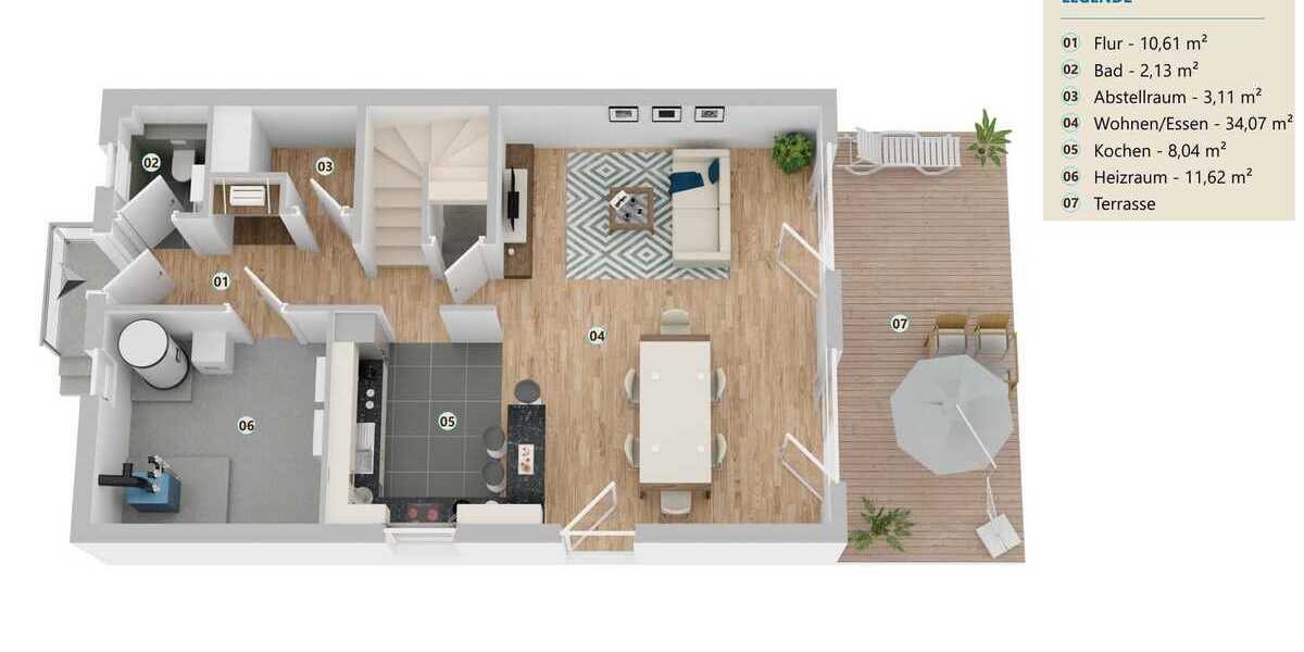 Exklusives Wohnen: Neubau REH in Gronau - Reihenendhaus Gronau | Angebot:25719918