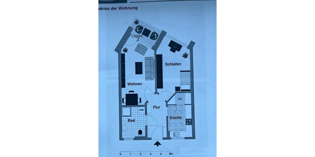 Etagenwohnung Hildesheim Himmelsthür - 2 Zimmer, 59 m&sup2;, 183.000&euro; | Angebot:25379098