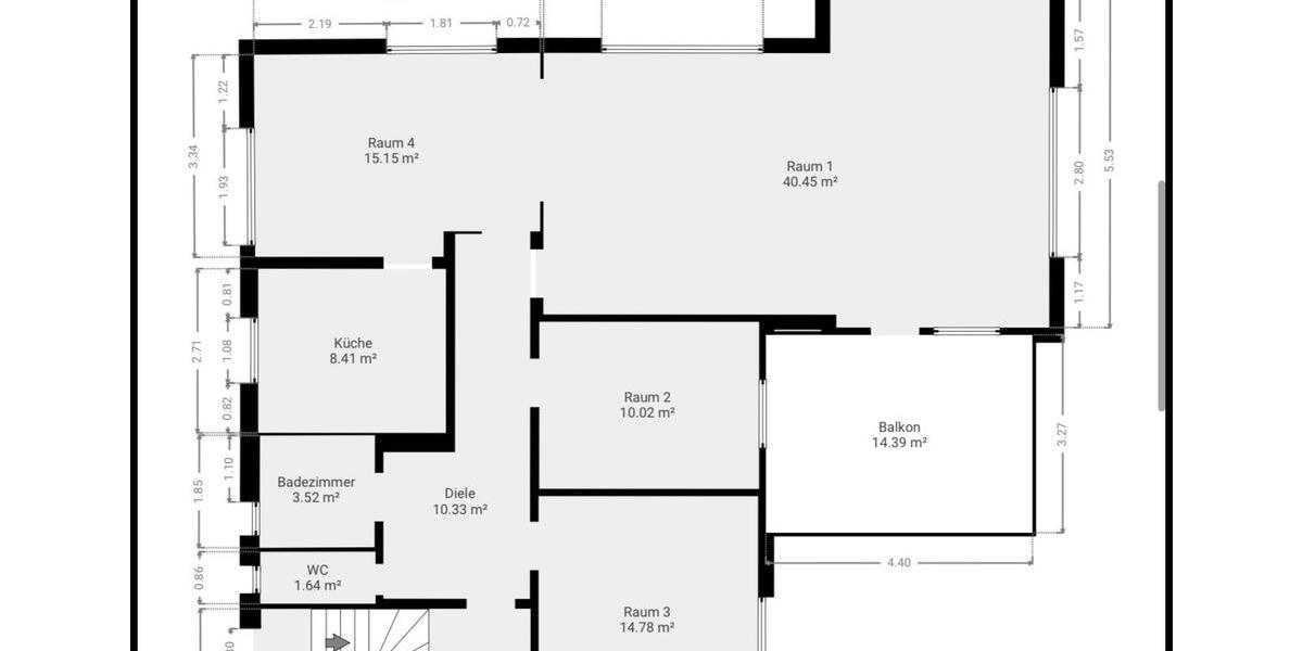 Etagenwohnung Lehrte - 4 Zimmer, 110 m&sup2;, 1.300&euro; | Angebot:25830115