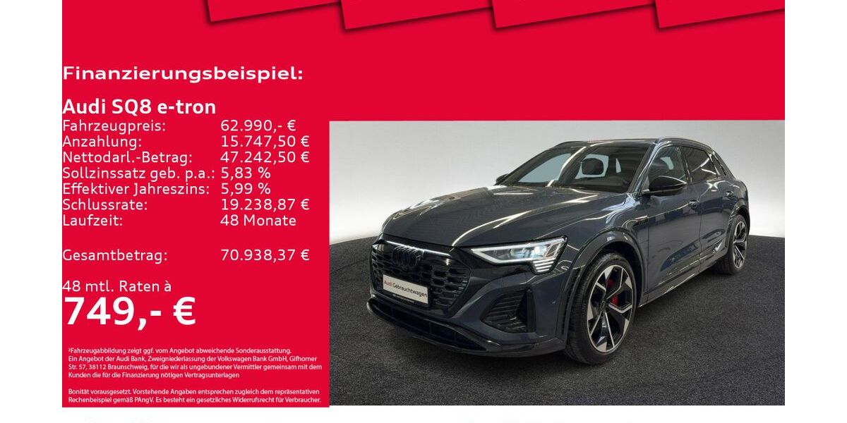 Audi SQ8 e-tron 29.241 km 62.250 &euro; Hannover 30179