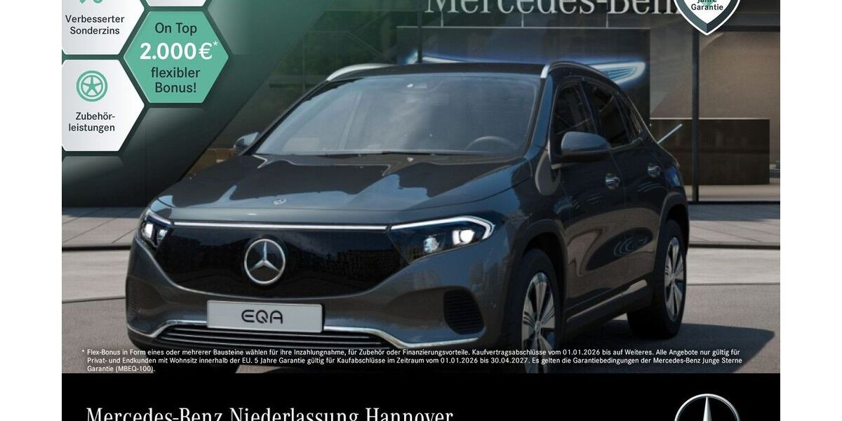 Mercedes-Benz EQA 6.941 km 38.890 &euro; Hannover/Langenhagen 30855
