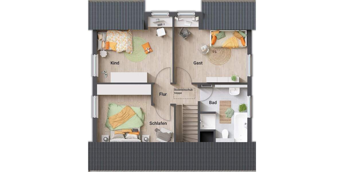 Einfamilienhaus Ilsede Gadenstedt - 5 Zimmer, 124 m&sup2;, 309.850&euro; | Angebot:25678285