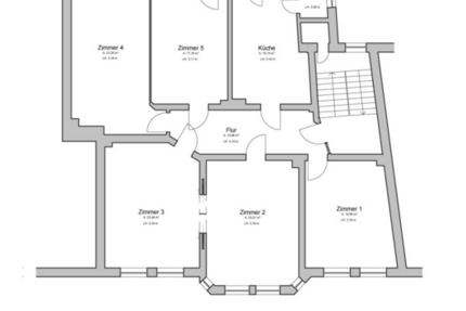 Wohnung Hildesheim Oststadt - 5 Zimmer, 138 m&sup2;, 1.245&euro; | Angebot:26464275