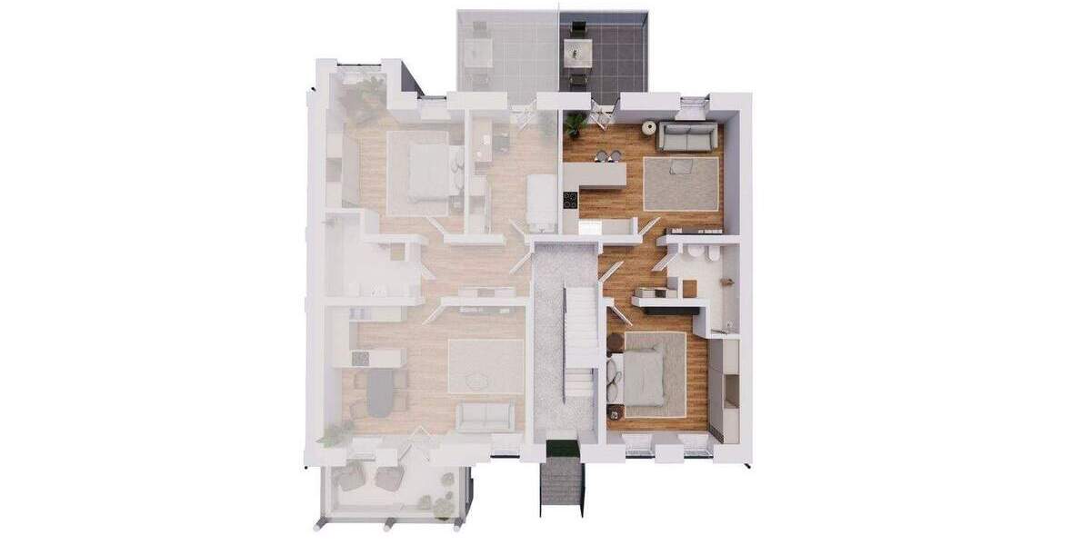 Etagenwohnung Hildesheim Ost - 2 Zimmer, 57 m&sup2;, 270.000&euro; | Angebot:25800978