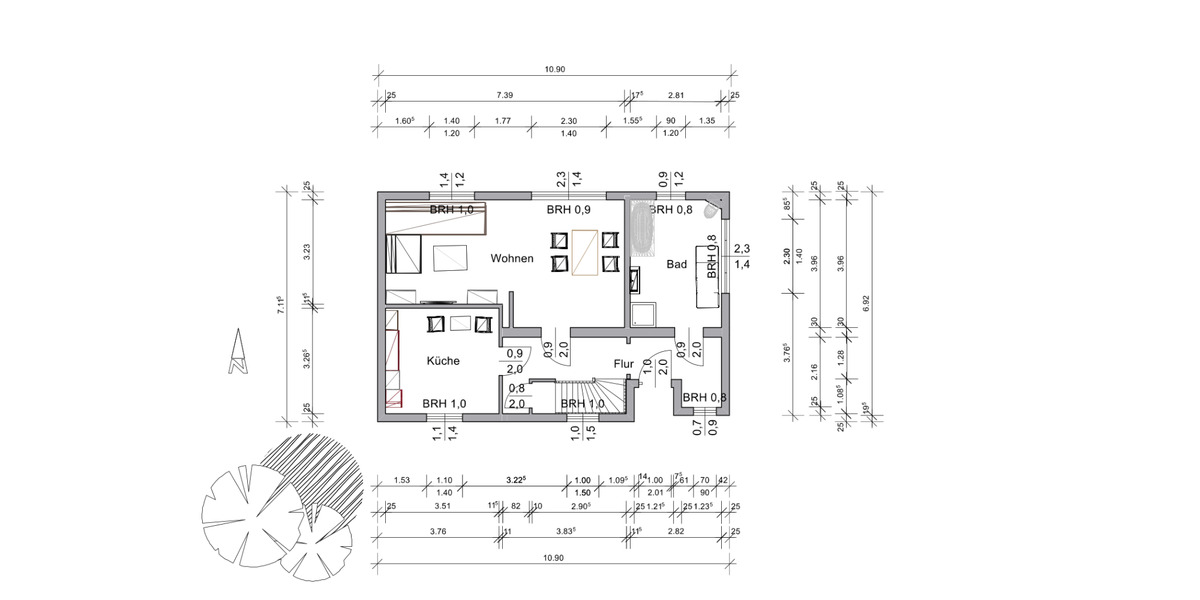 Doppelhaushälfte Alfeld (Leine) - 4 Zimmer, 95 m&sup2;, 198.000&euro; | Angebot:24952222