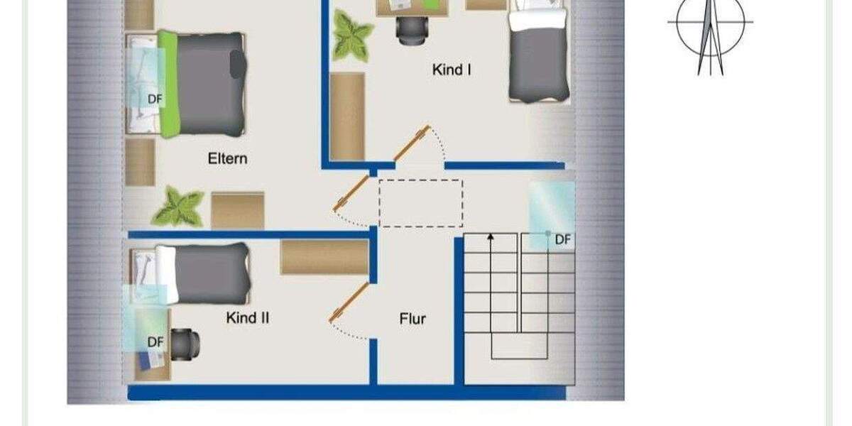 Reihenendhaus Lehrte - 4 Zimmer, 100 m&sup2;, 305.000&euro; | Angebot:25724281