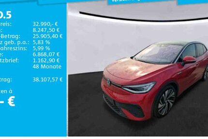 VW ID.5 33.460 km 32.990 &euro; Hannover 30519