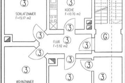 Wohnung Hildesheim Himmelsthür - 4 Zimmer, 80 m&sup2;, 215.000&euro; | Angebot:27101703