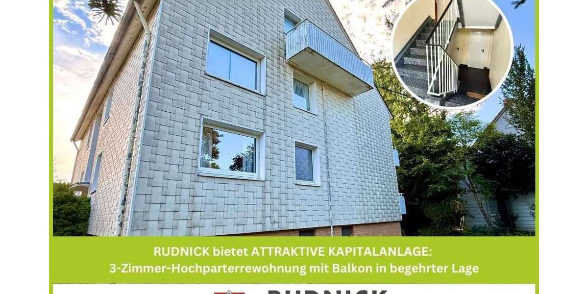 Etagenwohnung Hannover Döhren-Wülfel - 3 Zimmer, 83 m&sup2;, 279.000&euro; | Angebot:22932175