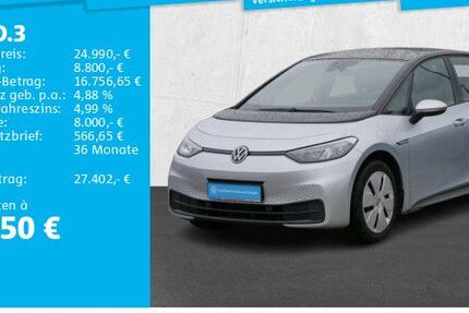VW ID.3 27.216 km 24.990 &euro; Lehrte 31275