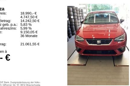 Seat Ibiza 52.285 km 18.670 &euro; Hildesheim 31137