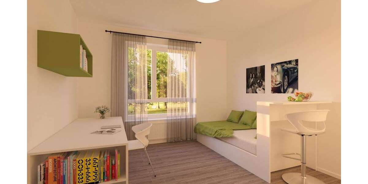 Etagenwohnung Hildesheim - 1 Zimmer, 26 m&sup2;, 600&euro; | Angebot:24982929