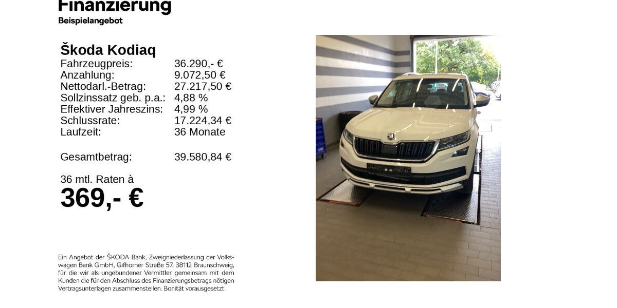 Skoda Kodiaq 61.598 km 35.990 &euro; Hildesheim 31137