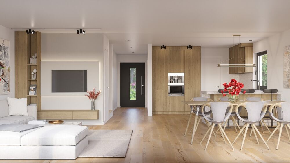 Exklusives Wohnen: Neubau ZFH in Gronau - Zweifamilienhaus Gronau | Angebot:25719919