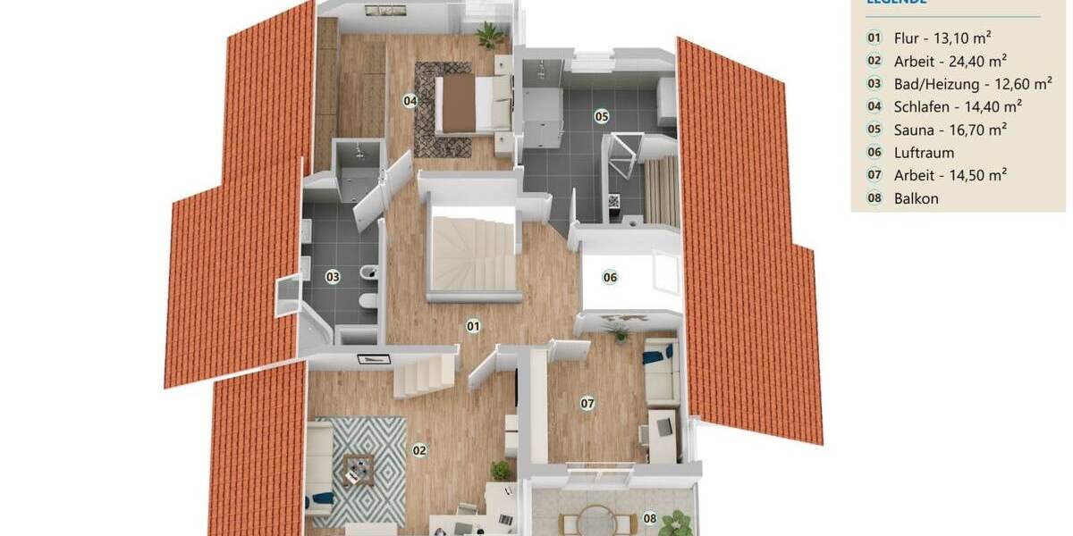 Architektenhaus in idyllischer Bestlage - Einfamilienhaus Diekholzen | Angebot:25265331