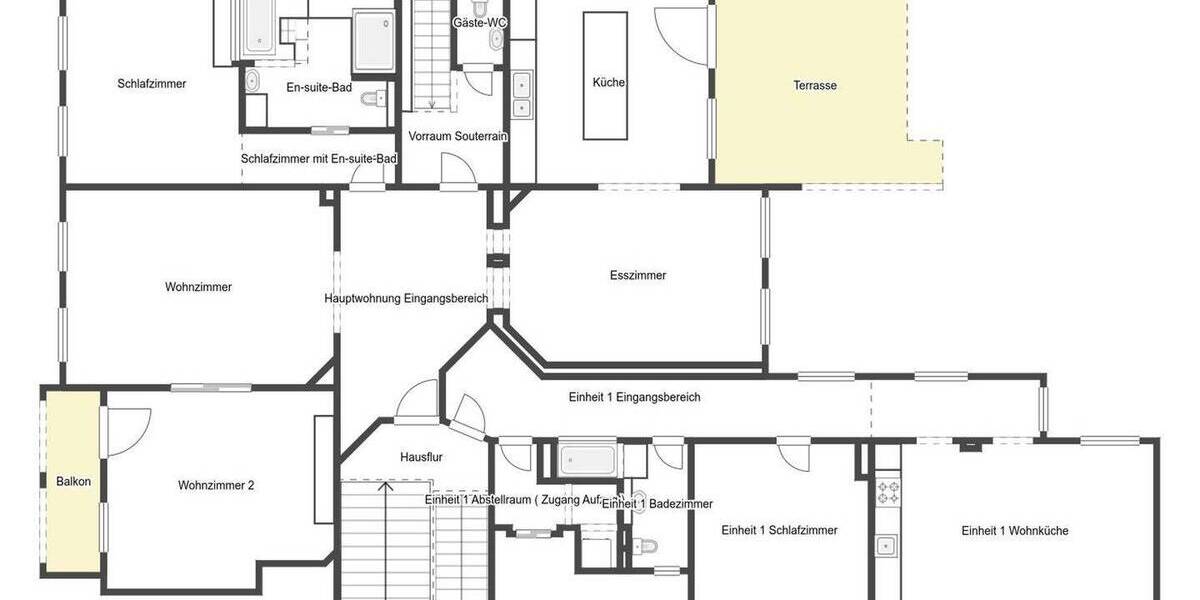 Etagenwohnung Hannover Mitte - 7 Zimmer, 307 m&sup2;, 1.300.000&euro; | Angebot:26657827