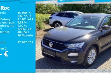 VW T-Roc 73.661 km 15.590 &euro; Lehrte 31275