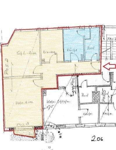 Etagenwohnung Hildesheim Mitte - 3 Zimmer, 77 m&sup2;, 650&euro; | Angebot:25800830