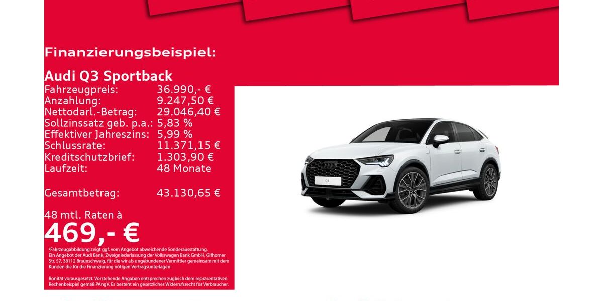 Audi Q3 83.627 km 36.450 &euro; Hannover 30179
