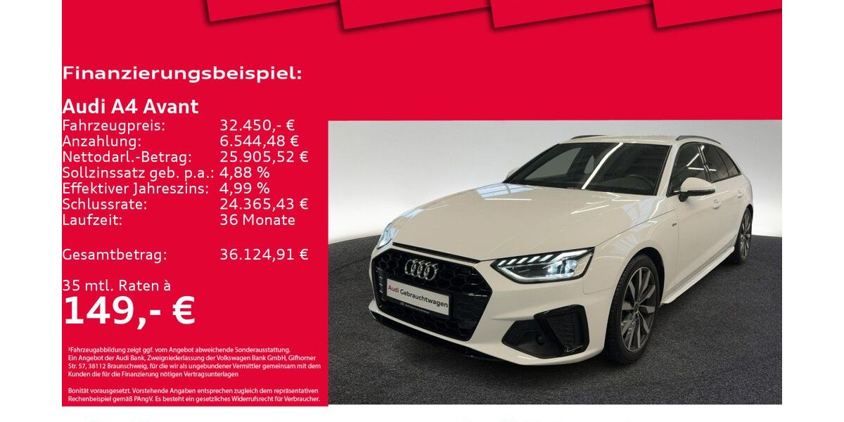 Audi A4 16.843 km 31.650 &euro; Hannover 30179