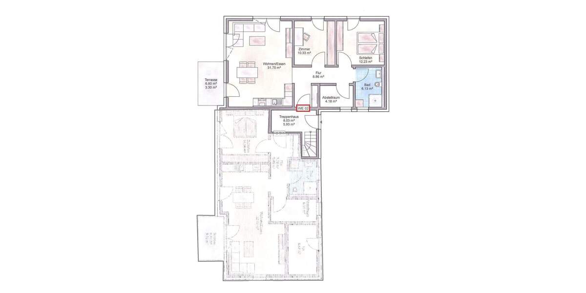 Terrassenwohnung Lehrte Hämelerwald - 3 Zimmer, 77 m&sup2;, 960&euro; | Angebot:25938571