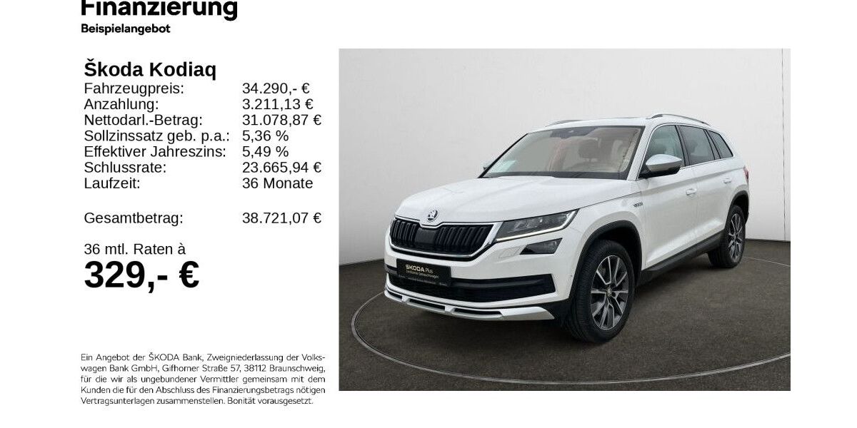 Skoda Kodiaq 61.598 km 33.570 &euro; Hildesheim 31137
