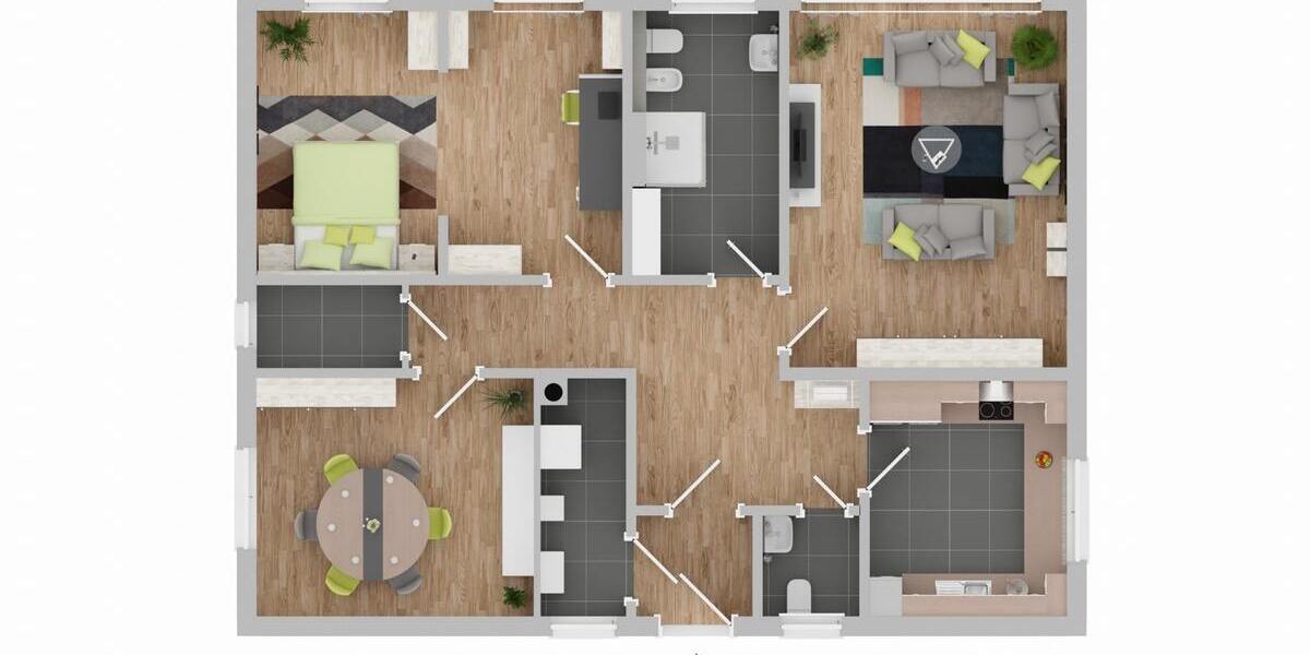 Modern & barrierefrei ins neue Zuhause - Bungalow Alfeld Limmer | Angebot:25379438