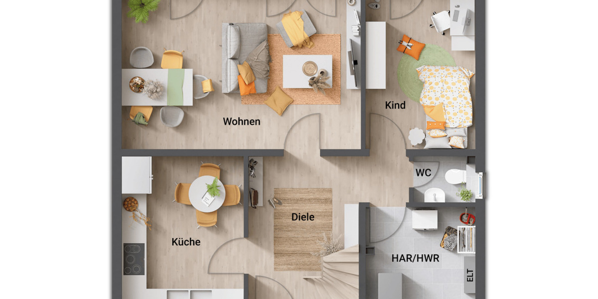 Einfamilienhaus Salzgitter Lebenstedt - 5 Zimmer, 119 m&sup2;, 370.450&euro; | Angebot:26683822