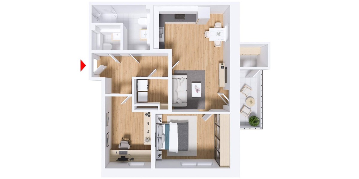 Neubau seniorengerechter Wohnungen - Etagenwohnung Lamspringe | Angebot:20540654